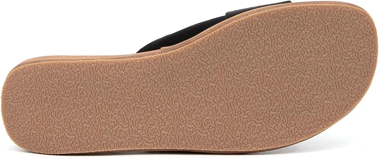 getmorebeauty Women's Cute Bow Wedge Sandals Slip On Open Toe Mules Clogs Slides Sandals Summer Shoes
