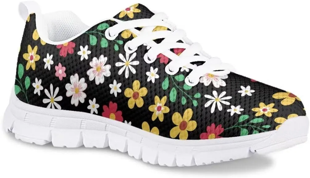 Girls Sneakers Kids Running Shoes Girls Mesh Fitness Shoe Sneaker Lightweight Outdoor Sports Athletic Tennis Shoes