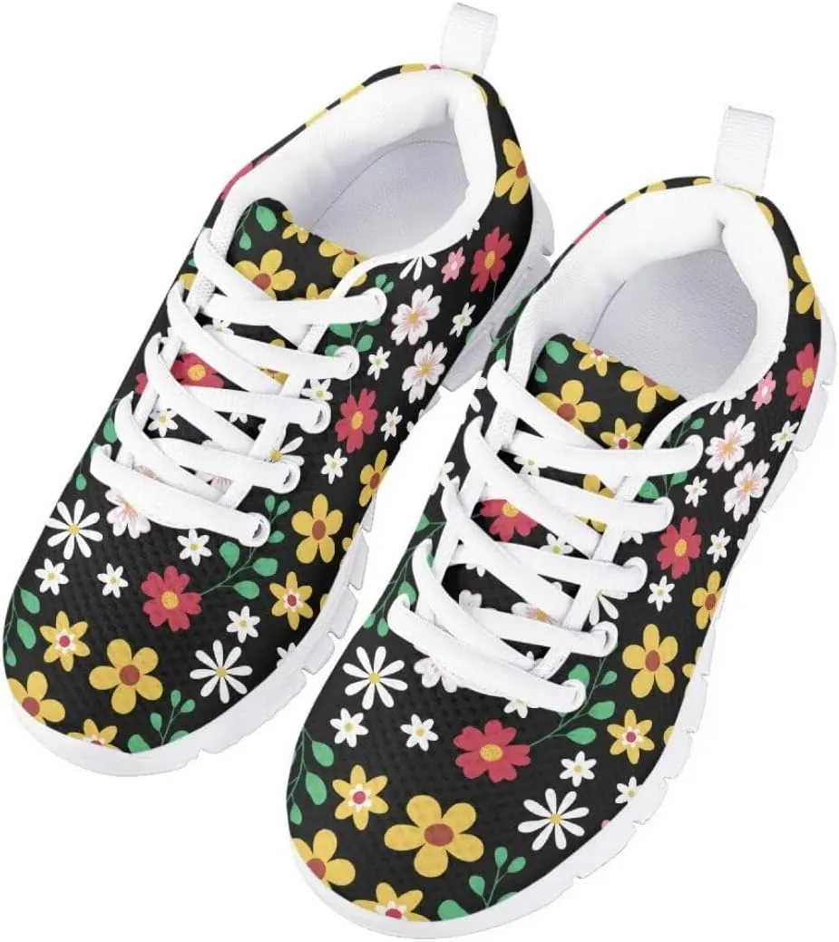 Girls Sneakers Kids Running Shoes Girls Mesh Fitness Shoe Sneaker Lightweight Outdoor Sports Athletic Tennis Shoes