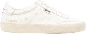 Golden Goose Soul-Star Nappa Upper BioBased HF Tongue Leather Heel, White/Milk, 38