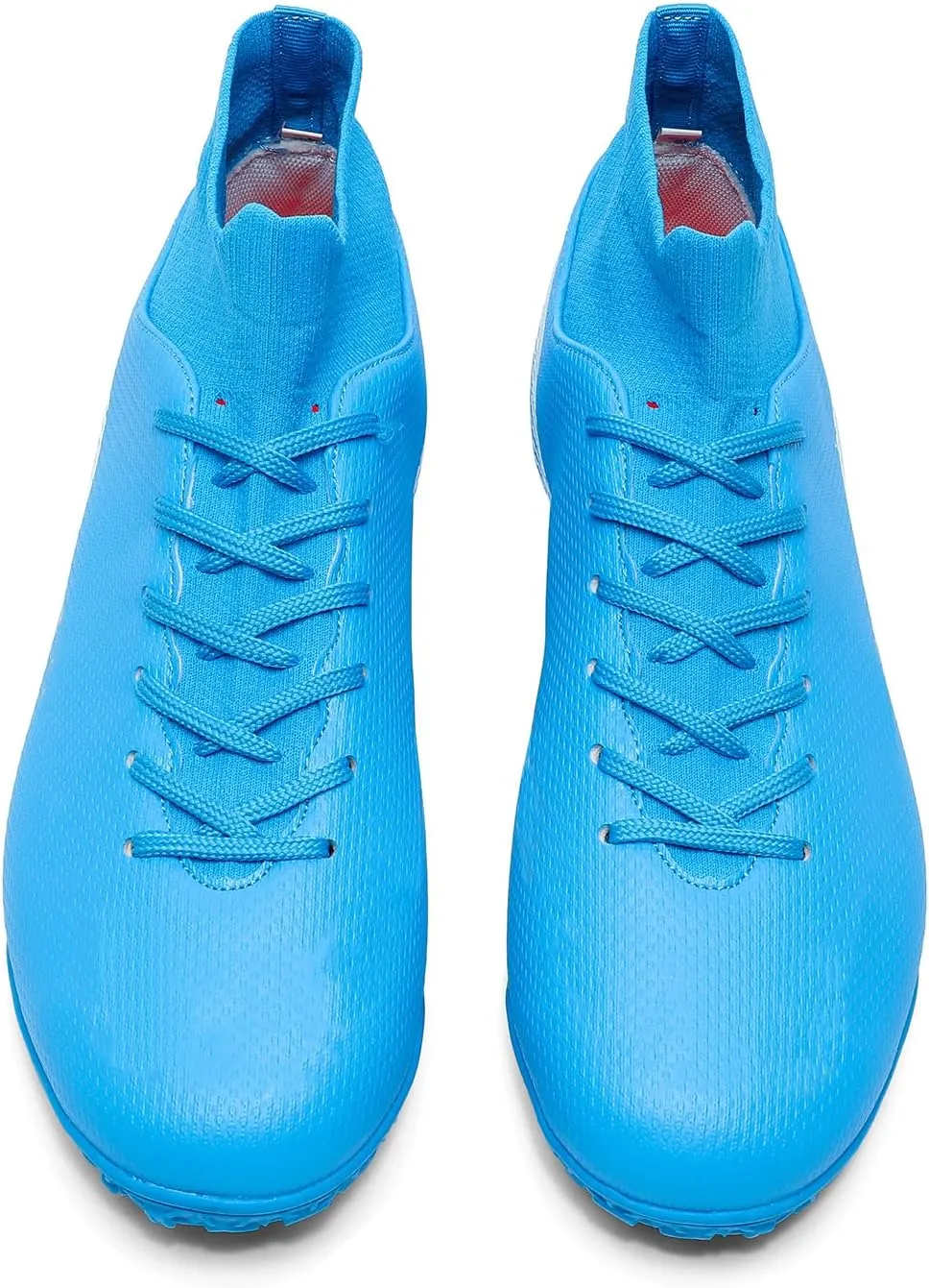 HaloTeam Men's Soccer Shoes Cleats Professional High-Top Breathable Athletic Football Boots for Outdoor Indoor TF/AG 3US-11US