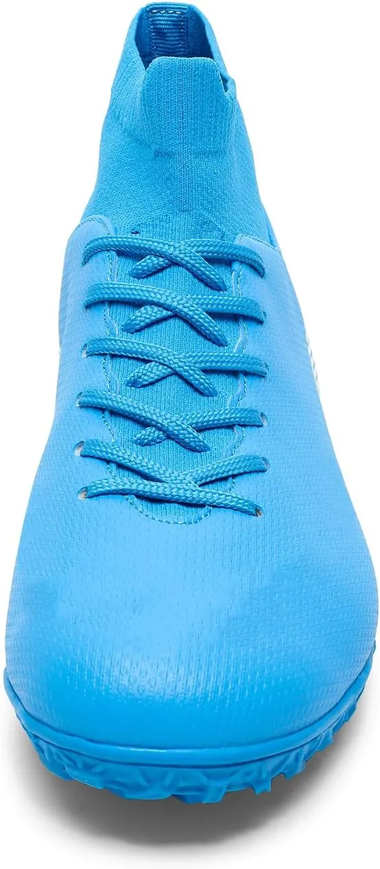 HaloTeam Men's Soccer Shoes Cleats Professional High-Top Breathable Athletic Football Boots for Outdoor Indoor TF/AG 3US-11US