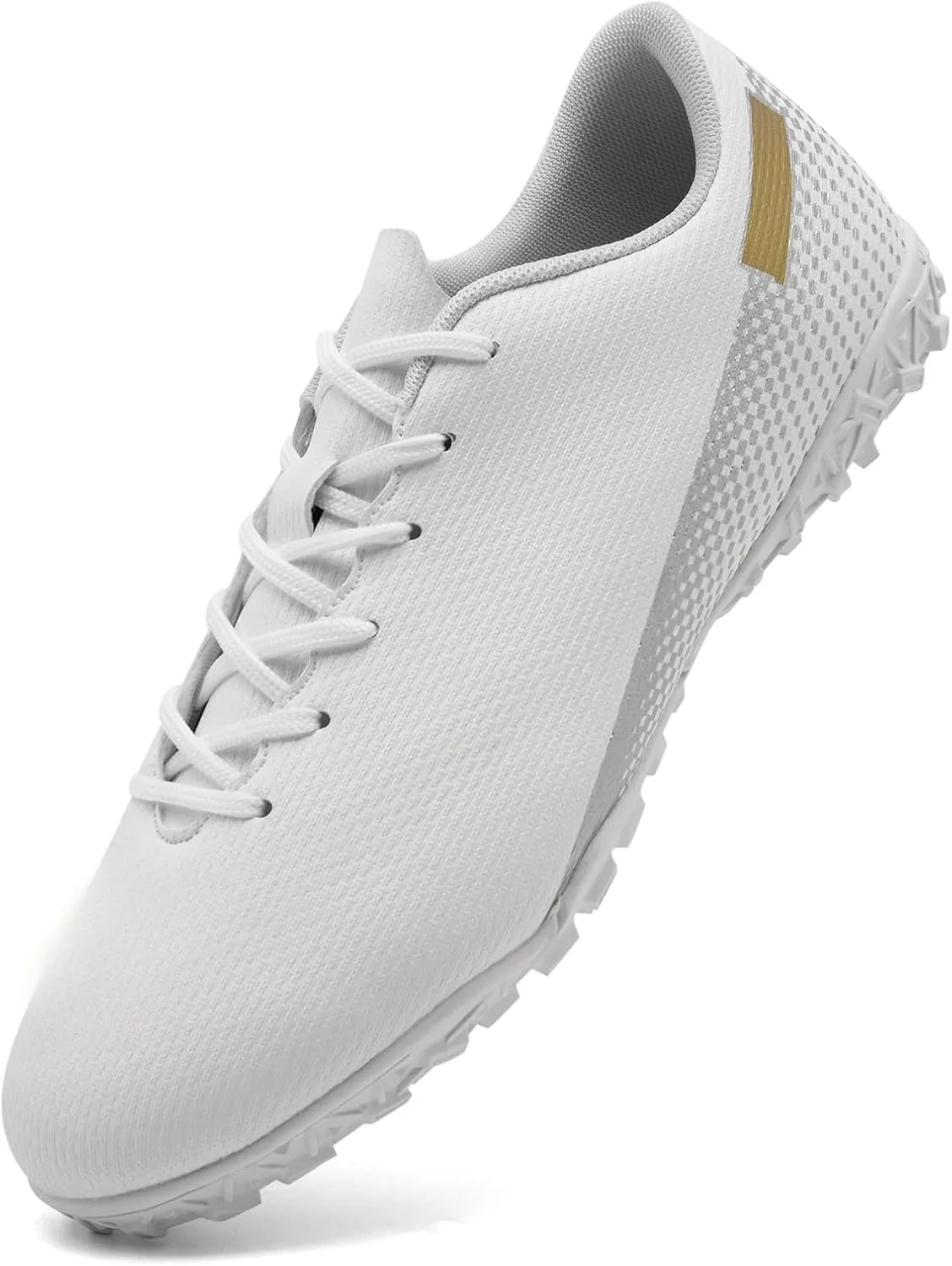 HaloTeam Men's Soccer Shoes Cleats Professional High-Top Breathable Athletic Football Boots for Outdoor Indoor TF/AG 3US-11US