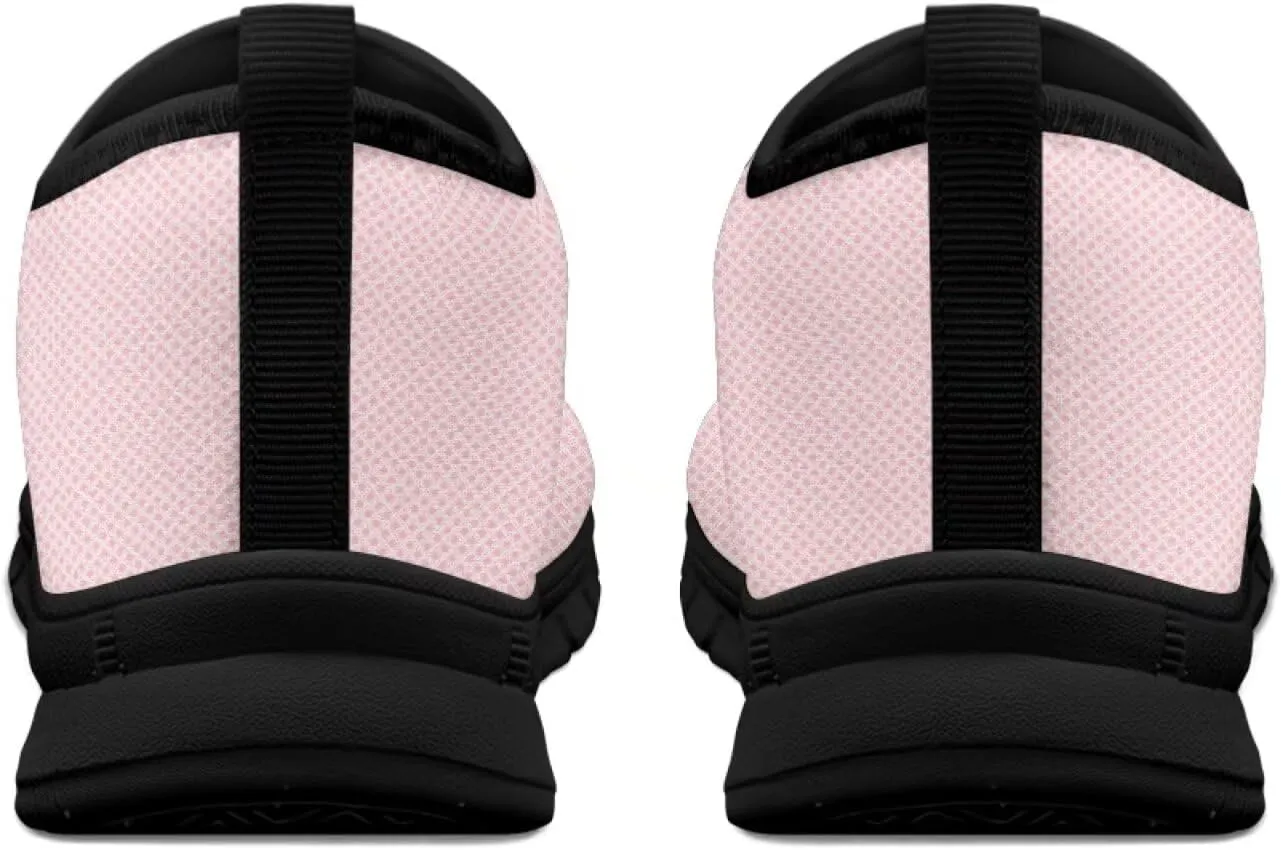 Heart Animals Pattern Pink Slip on Shoes for Men Women Casual Loafers Running Sneakers Anti-Skid Fashion Shoes