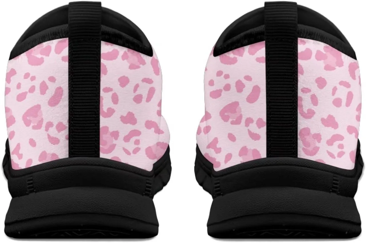 Heart Animals Pattern Pink Slip on Shoes for Men Women Casual Loafers Running Sneakers Anti-Skid Fashion Shoes