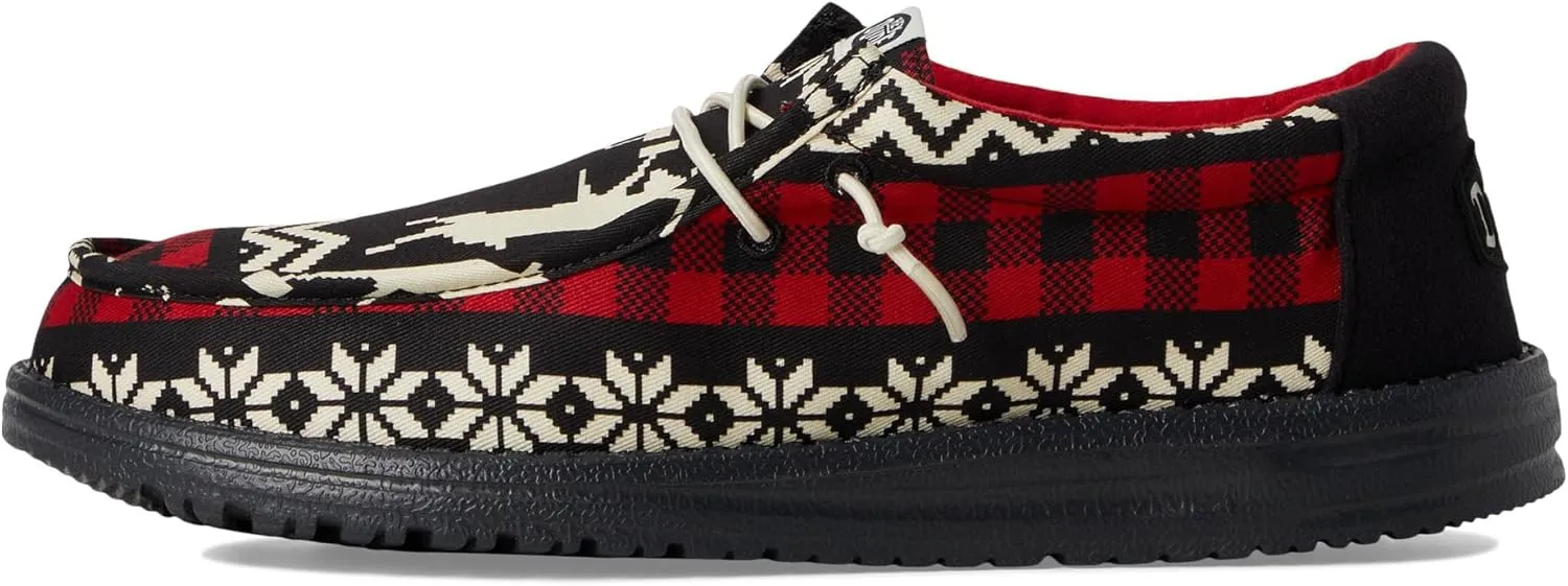 Hey Dude Men's Wally Holiday Cheers Sneaker