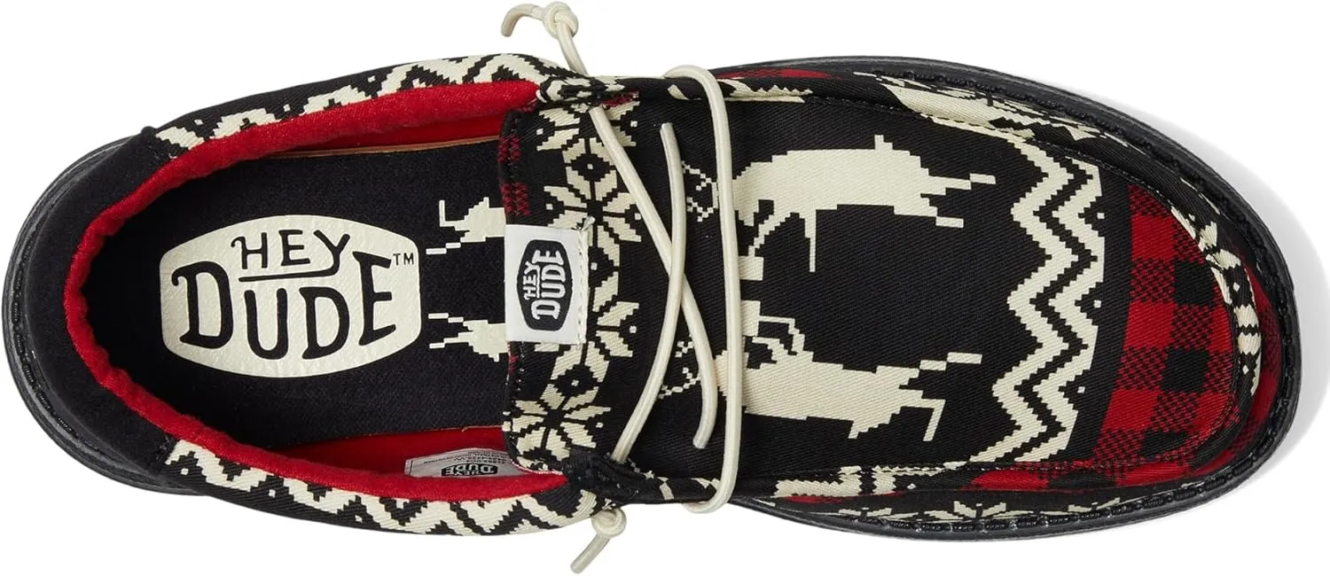 Hey Dude Men's Wally Holiday Cheers Sneaker