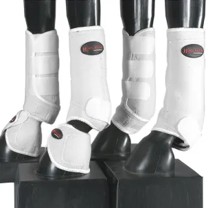 HILASON L M S Horse Front Rear Hind Leg Sport Boots & Bell Boots 6 Pack | Horse Leg Boots | Horse Jumping Boots | Horse Boots