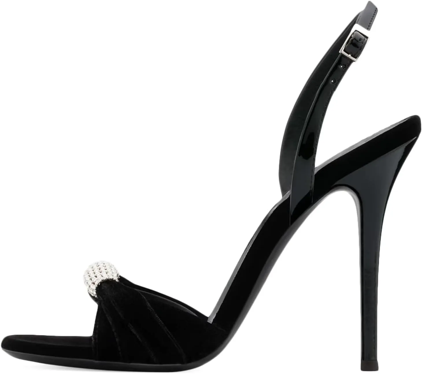 HNVAVQ Women’s Stiletto Sandals Open Toe Ankle Strap Heels Sexy Comfort Strappy Dress Shoes Wedding Bridal Sandals