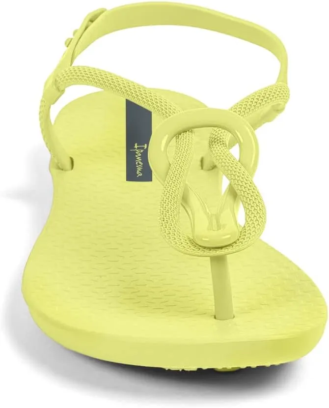 Ipanema Women's Trendy Sandals - Comfortabe and Stylish T-Strap Flat Sandals with Adjustable Ankle Strap Closure