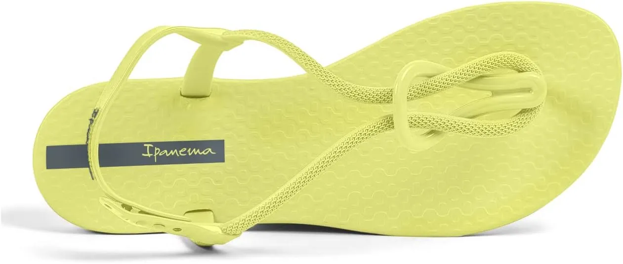 Ipanema Women's Trendy Sandals - Comfortabe and Stylish T-Strap Flat Sandals with Adjustable Ankle Strap Closure