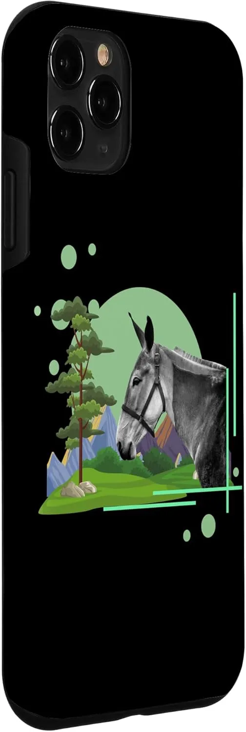 iPhone 11 Pro Trail Riding Mule and Mountains Case