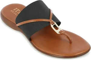 ITALIAN Shoemakers Womens Callisto Sandals 10 Black
