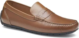 Johnston & Murphy Beck Penny Loafers, Dress Leather Shoes for Men, Slip-On Moccasins for Men