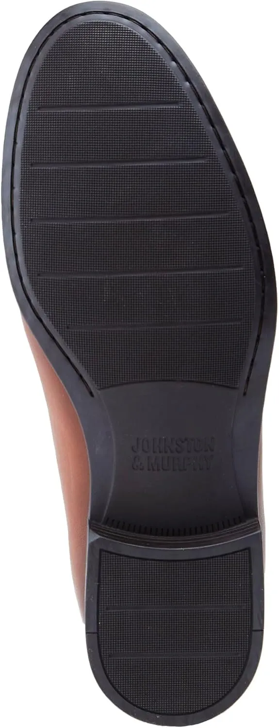 Johnston & Murphy Harrison Bit Loafers, Leather Moccasins for Men, Comfortable Men’s Dress Shoes