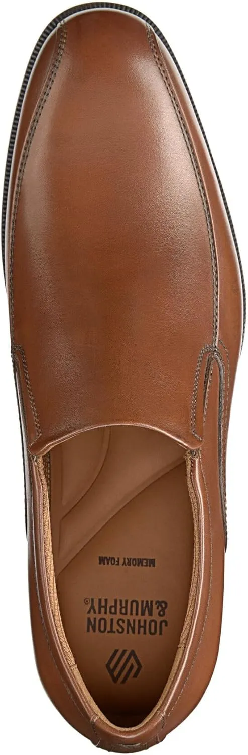 Johnston & Murphy Reeve Run Off Loafers - Men's Leather Shoes for Work & Casual Wear, Comfortable Shoes for Men