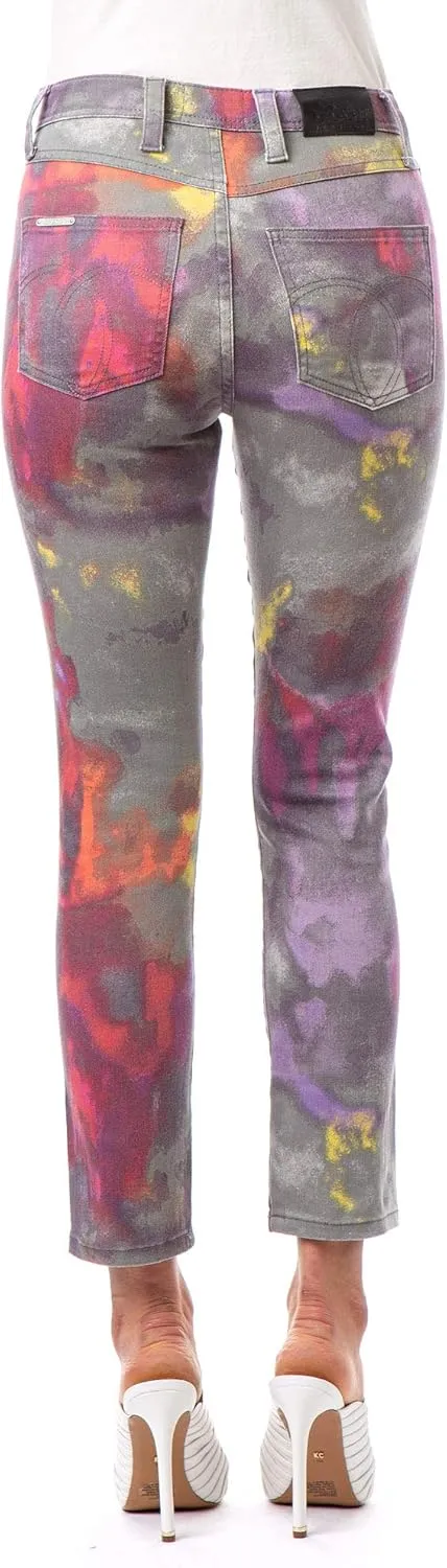 Jordache Vintage Women’s Molly High Rise Skinny Jeans (Shaded Tie Dye)