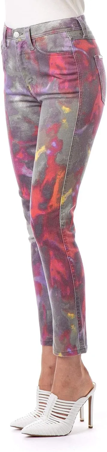 Jordache Vintage Women’s Molly High Rise Skinny Jeans (Shaded Tie Dye)