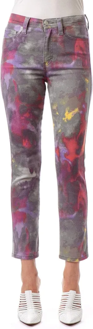 Jordache Vintage Women’s Molly High Rise Skinny Jeans (Shaded Tie Dye)