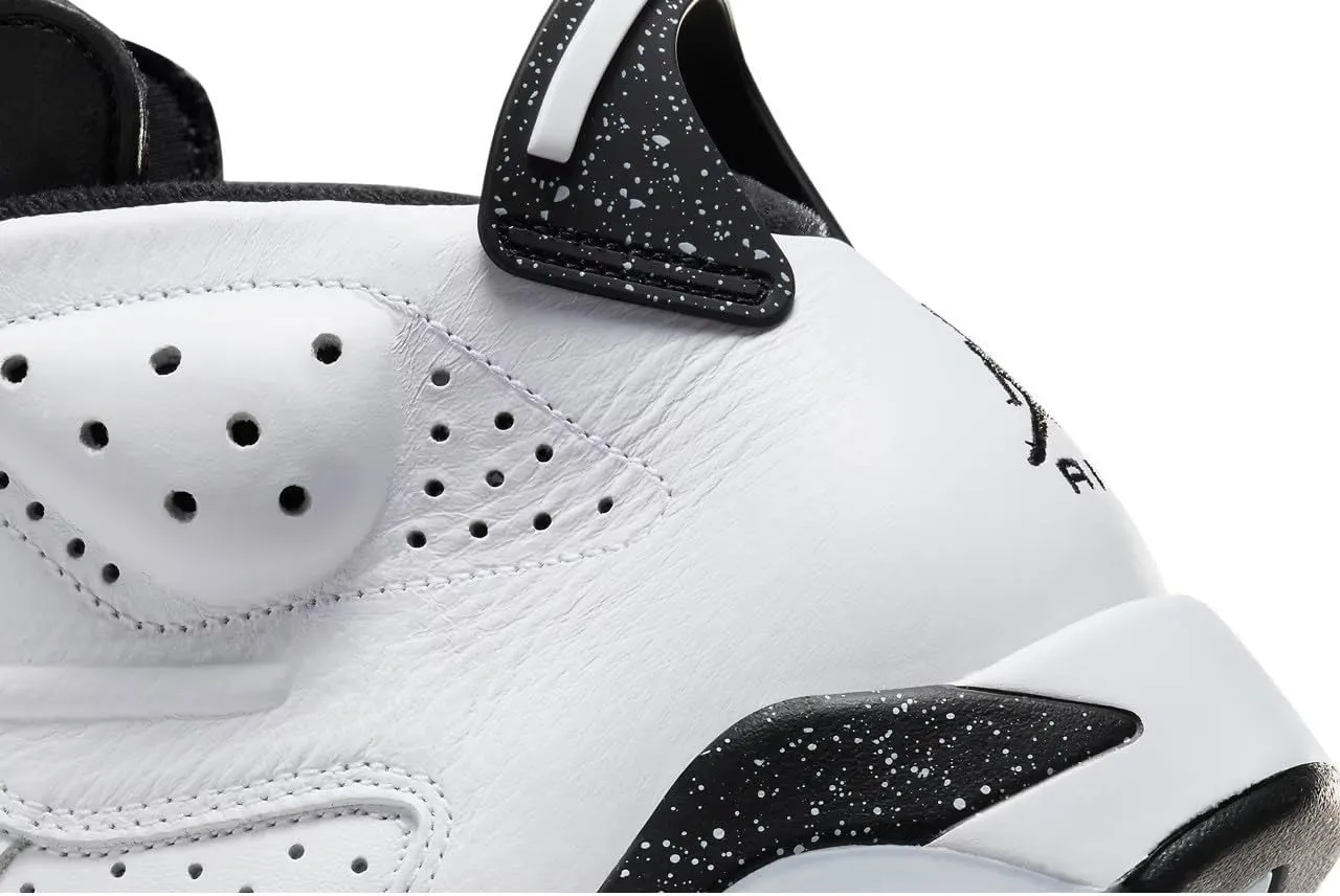 Jordan Men's 6 Retro Reverse Oreo White/Black (CT8529 112) - 10.5