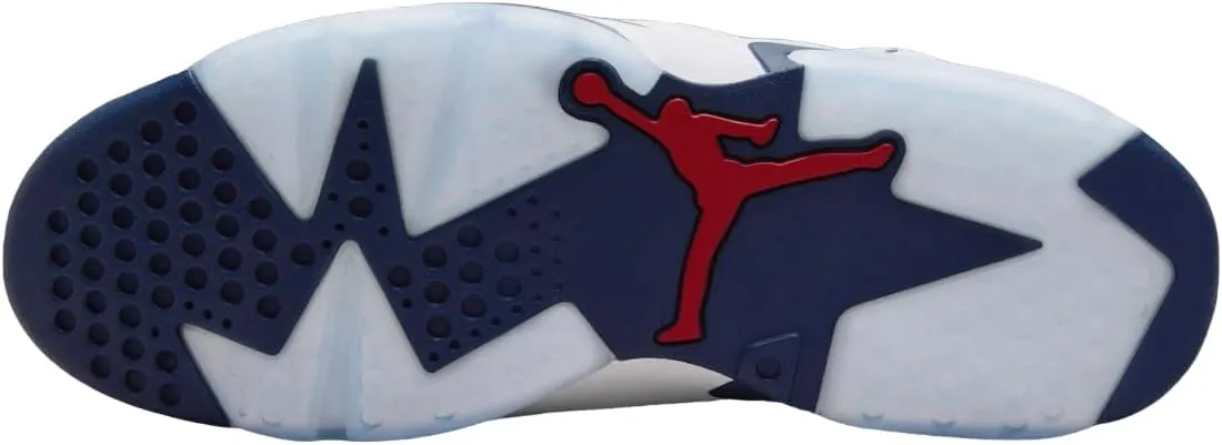 Jordan Retro 6 - Men's (CT8529-164, White/Red/Navy)