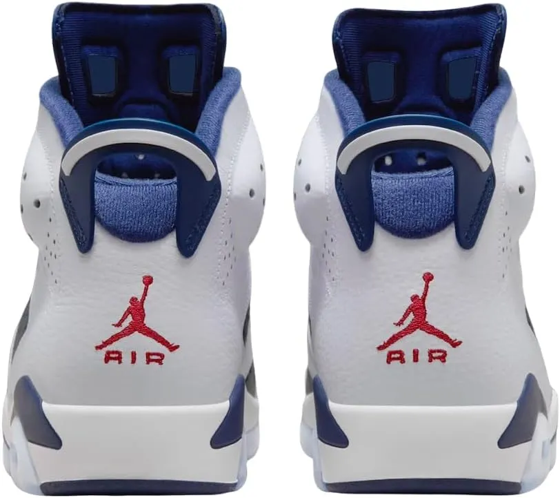 Jordan Retro 6 - Men's (CT8529-164, White/Red/Navy)