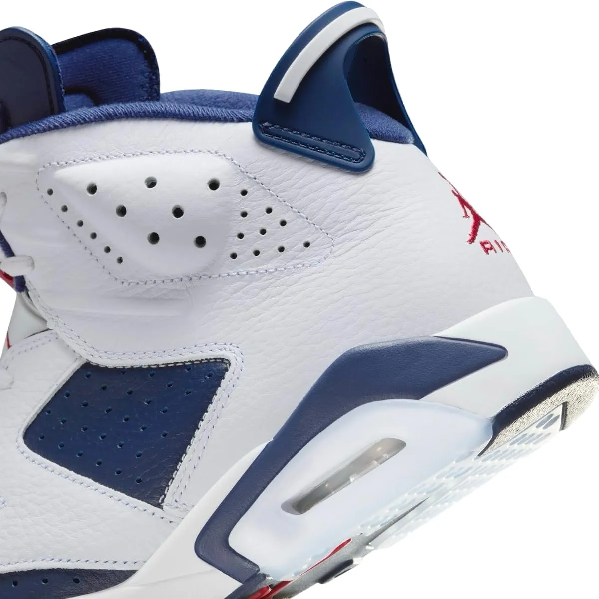 Jordan Retro 6 - Men's (CT8529-164, White/Red/Navy)