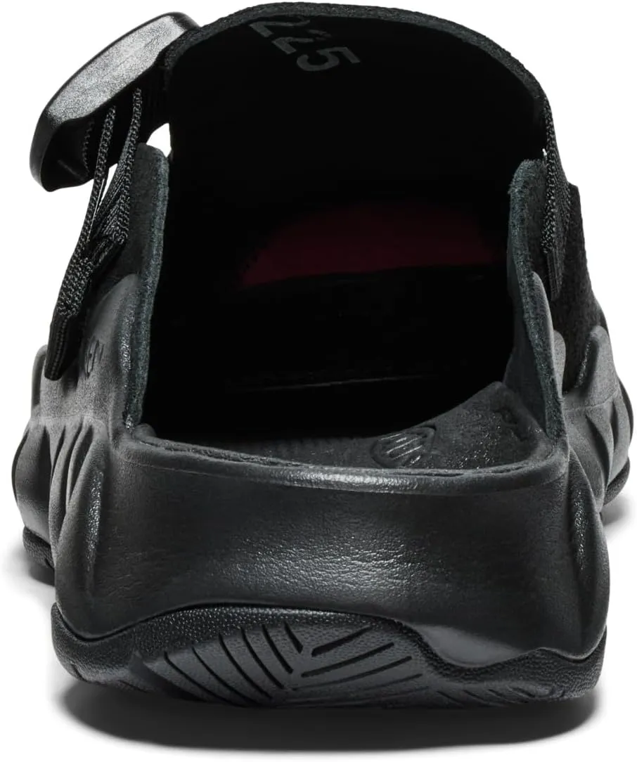 KEEN Men's Hyperport Clog Comfortable Leather Durable Traction Slip on Mules