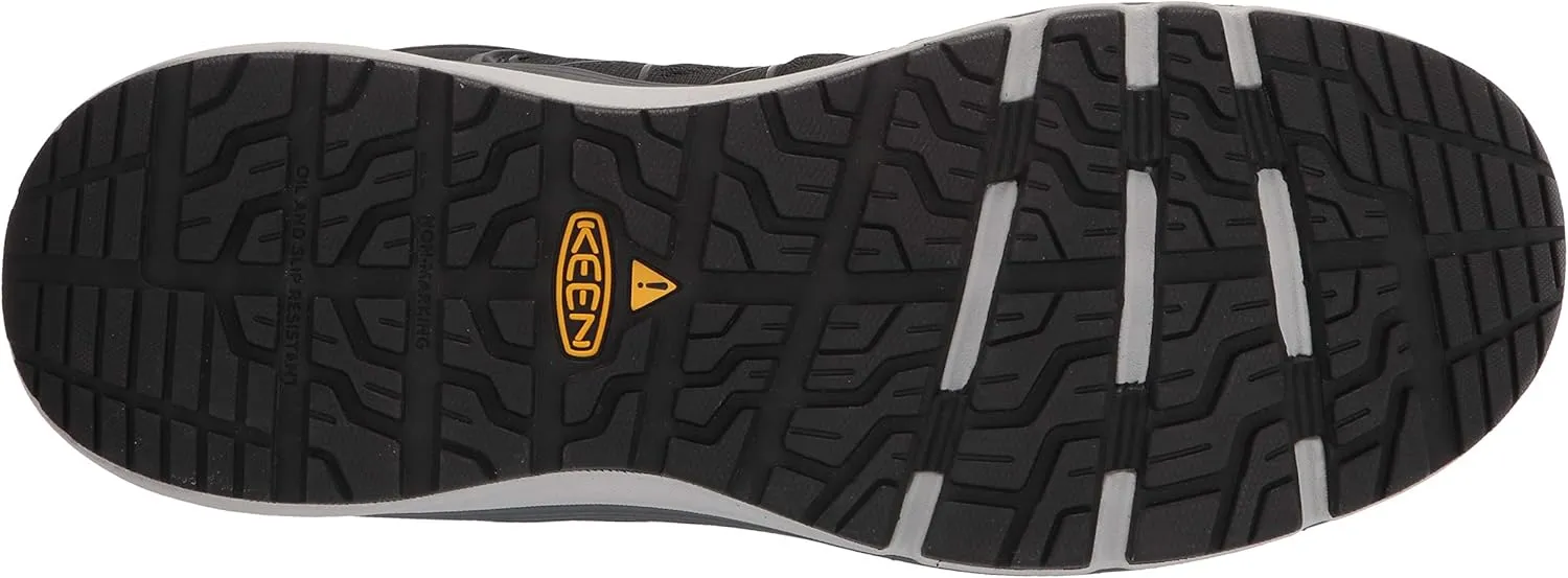 KEEN Utility Men's Asheville Low Alloy Toe ESD Work Shoe