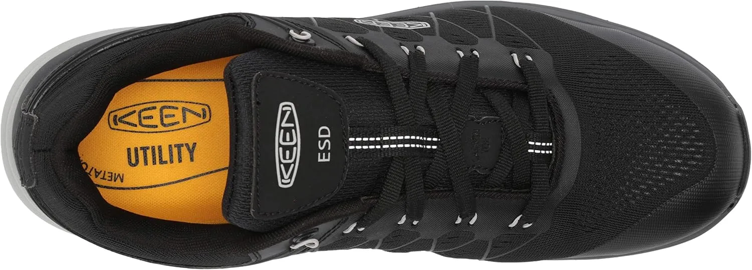 KEEN Utility Men's Asheville Low Alloy Toe ESD Work Shoe
