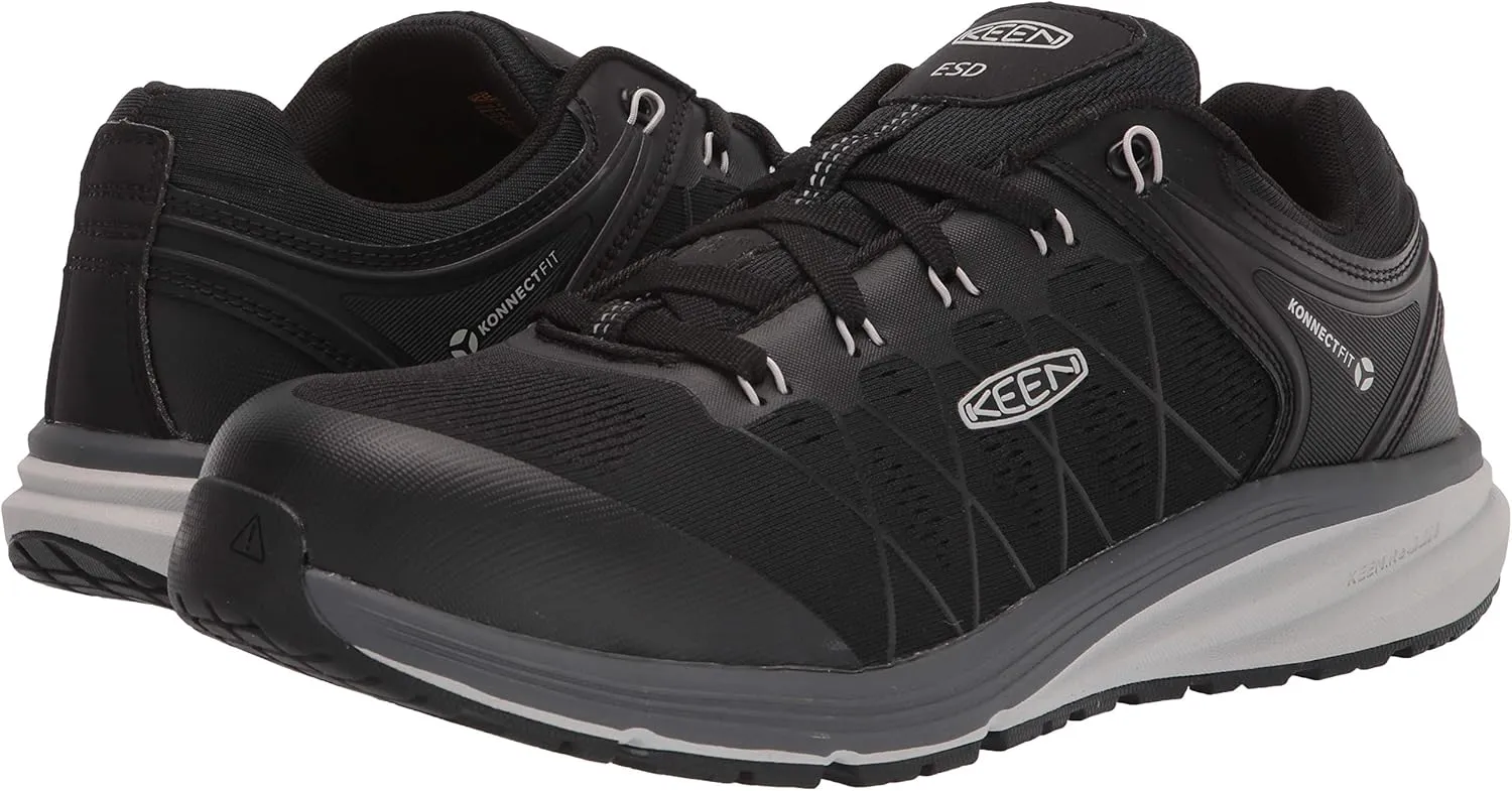 KEEN Utility Men's Asheville Low Alloy Toe ESD Work Shoe