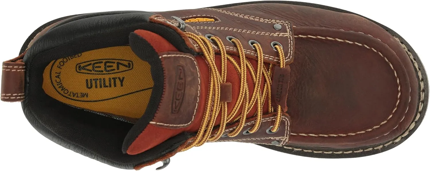 KEEN Utility Men's Cincinnati 6" Composite Toe Waterproof Wedge Work Boots