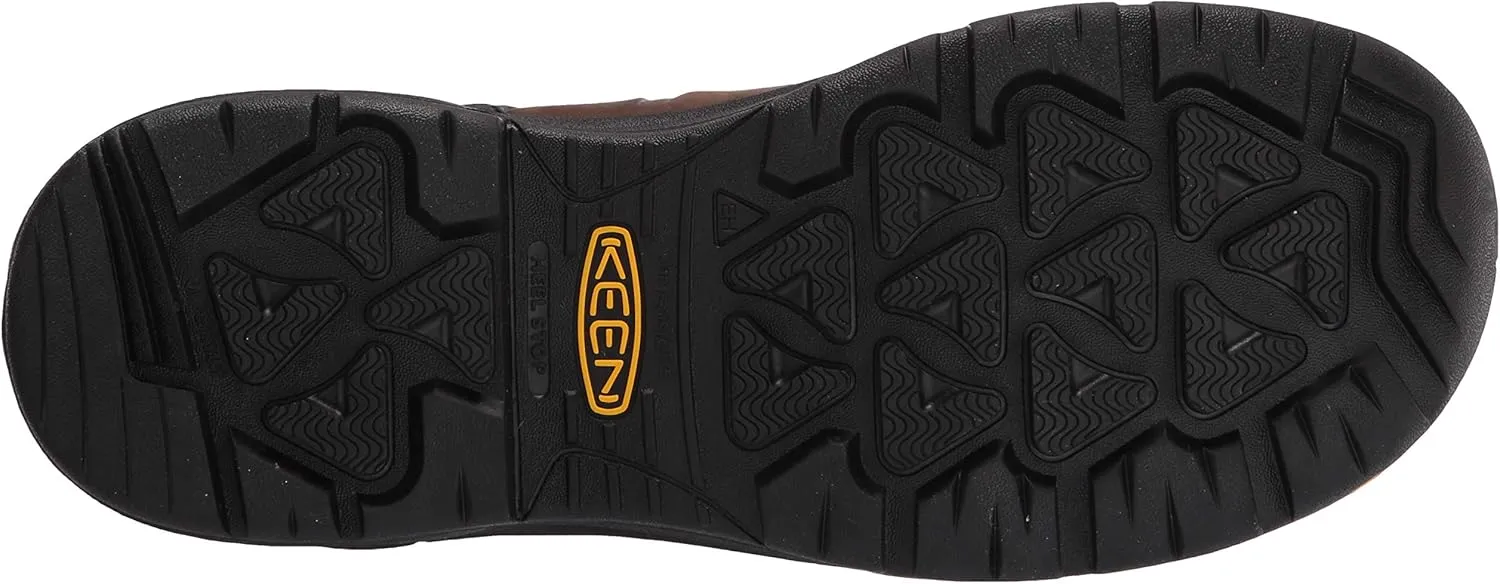 KEEN Utility Men's Dover 8" 600g Leather Waterproof Composite Toe Work Boot