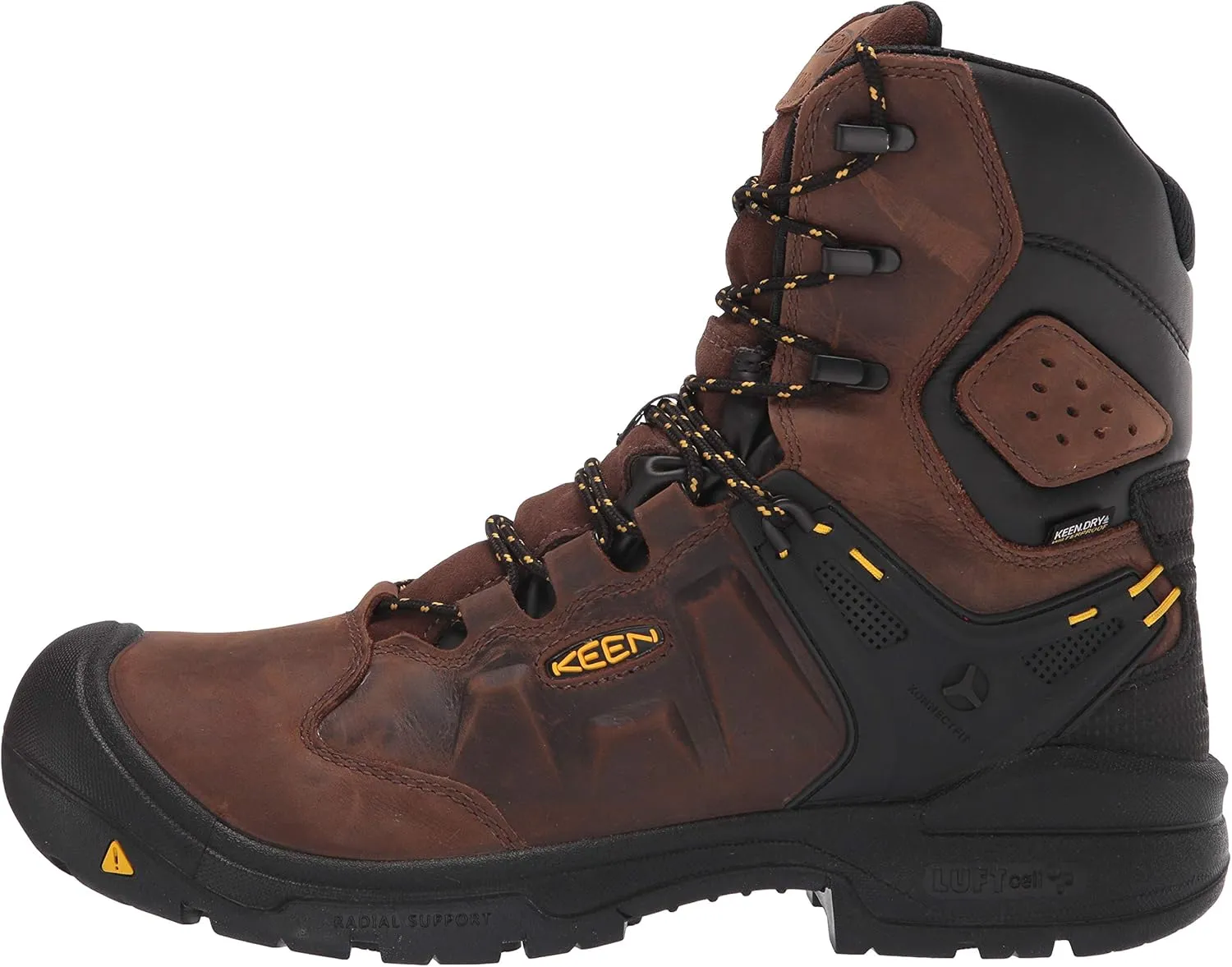 KEEN Utility Men's Dover 8" 600g Leather Waterproof Composite Toe Work Boot