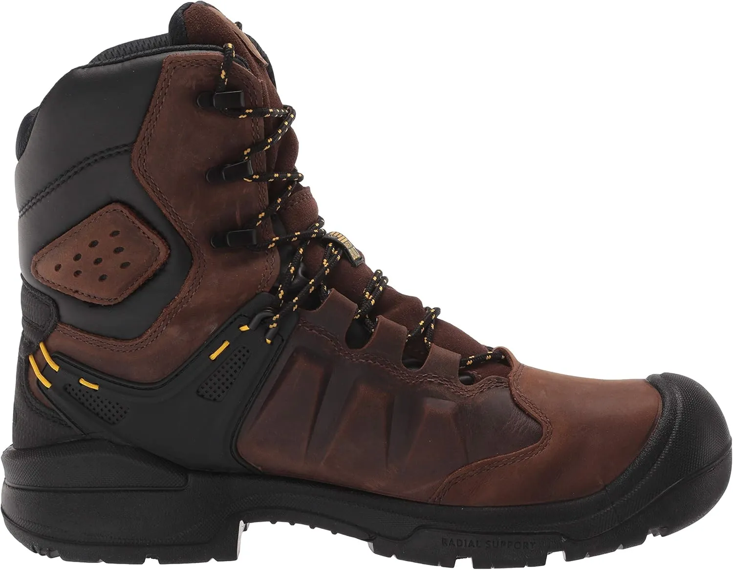 KEEN Utility Men's Dover 8" 600g Leather Waterproof Composite Toe Work Boot