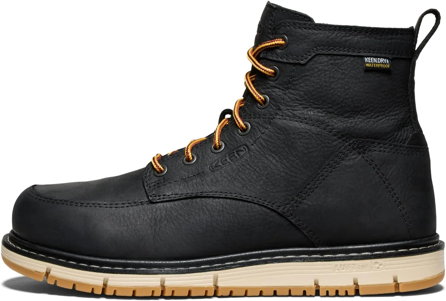KEEN Utility Men's San Jose 6" Alloy Toe Waterproof Wedge Work Boots