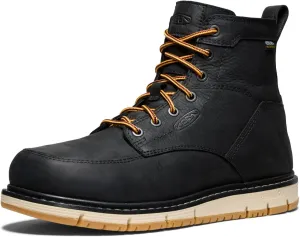 KEEN Utility Men's San Jose 6" Alloy Toe Waterproof Wedge Work Boots