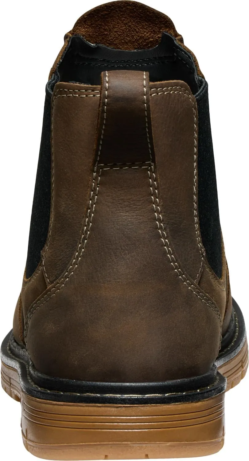 KEEN Utility Men's San Jose Chelsea Alloy Aluminum Toe 90 Degree Heel Pull on Work Boots
