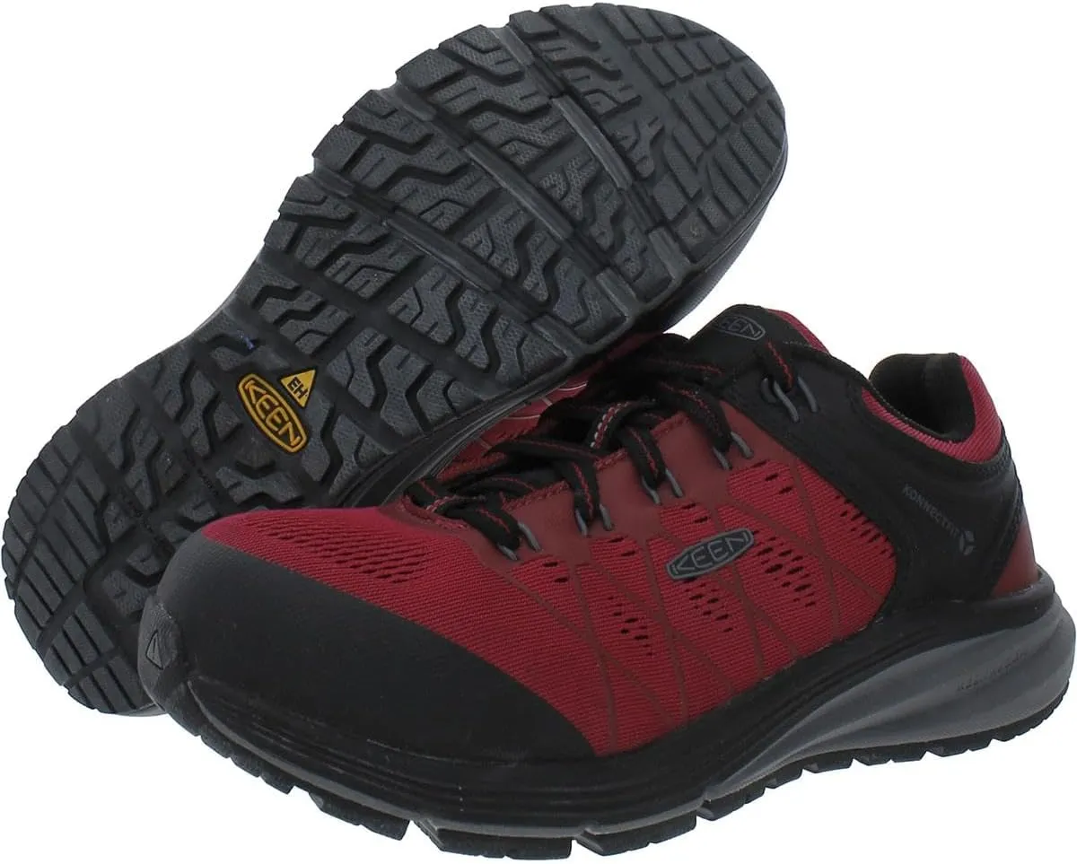 KEEN Utility Women's Vista Energy Low Height Sneakers Composite Toe Industrial Work Shoes