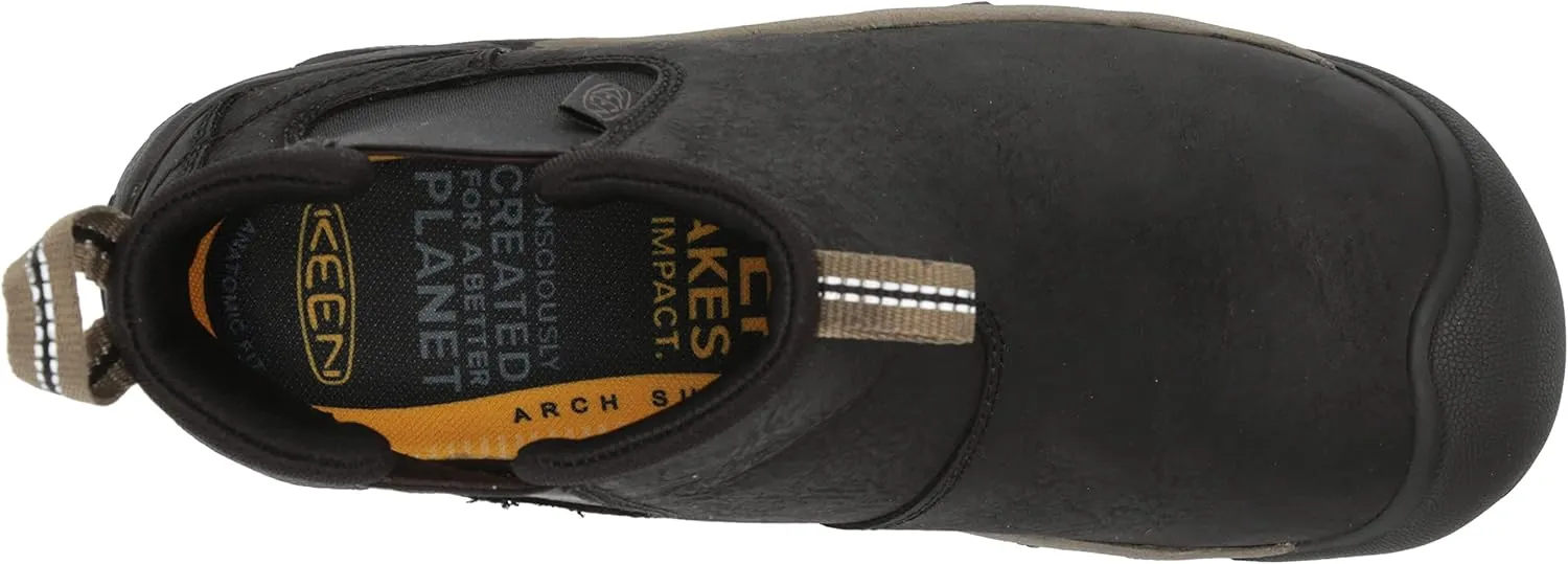KEEN Women's Targhee 2 Pull on Mid Height Leather Chelsea Boot