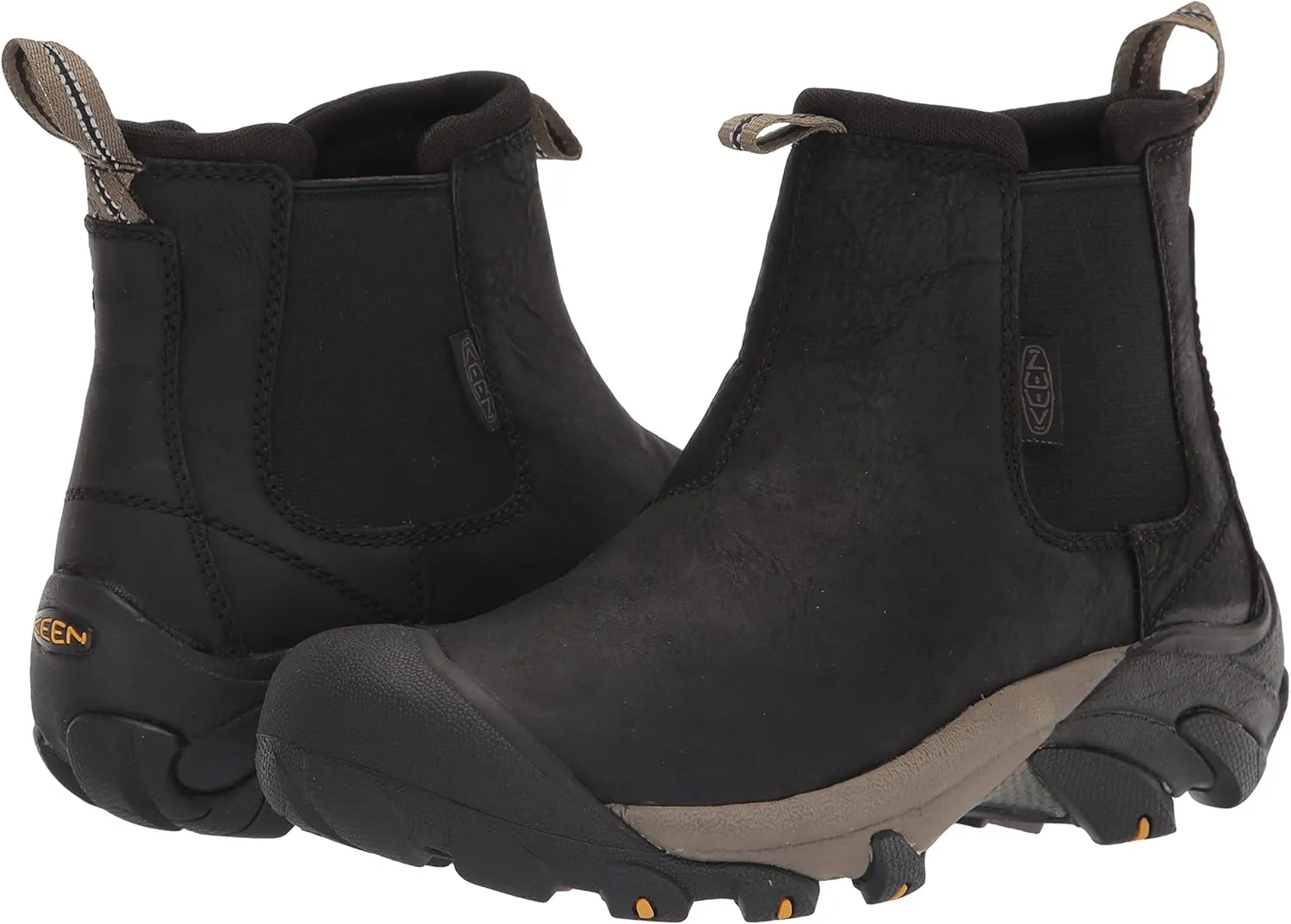 KEEN Women's Targhee 2 Pull on Mid Height Leather Chelsea Boot