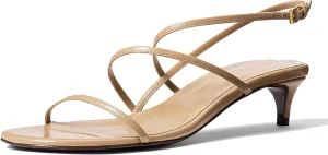 Kitten Heels for Women Elegant Strappy Sandals with Open Toe Fashionable Summer Leisure Shoes