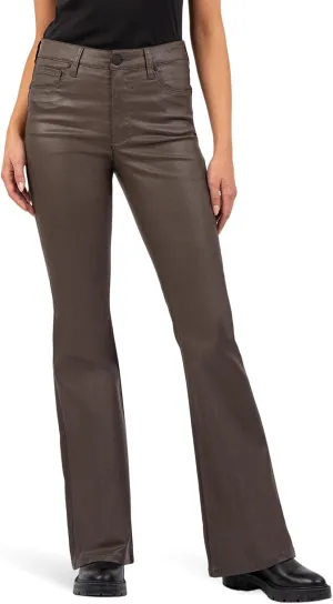 KUT from the Kloth Women's Ana High Rise Fab Ab Flare-Baby Dn All Over