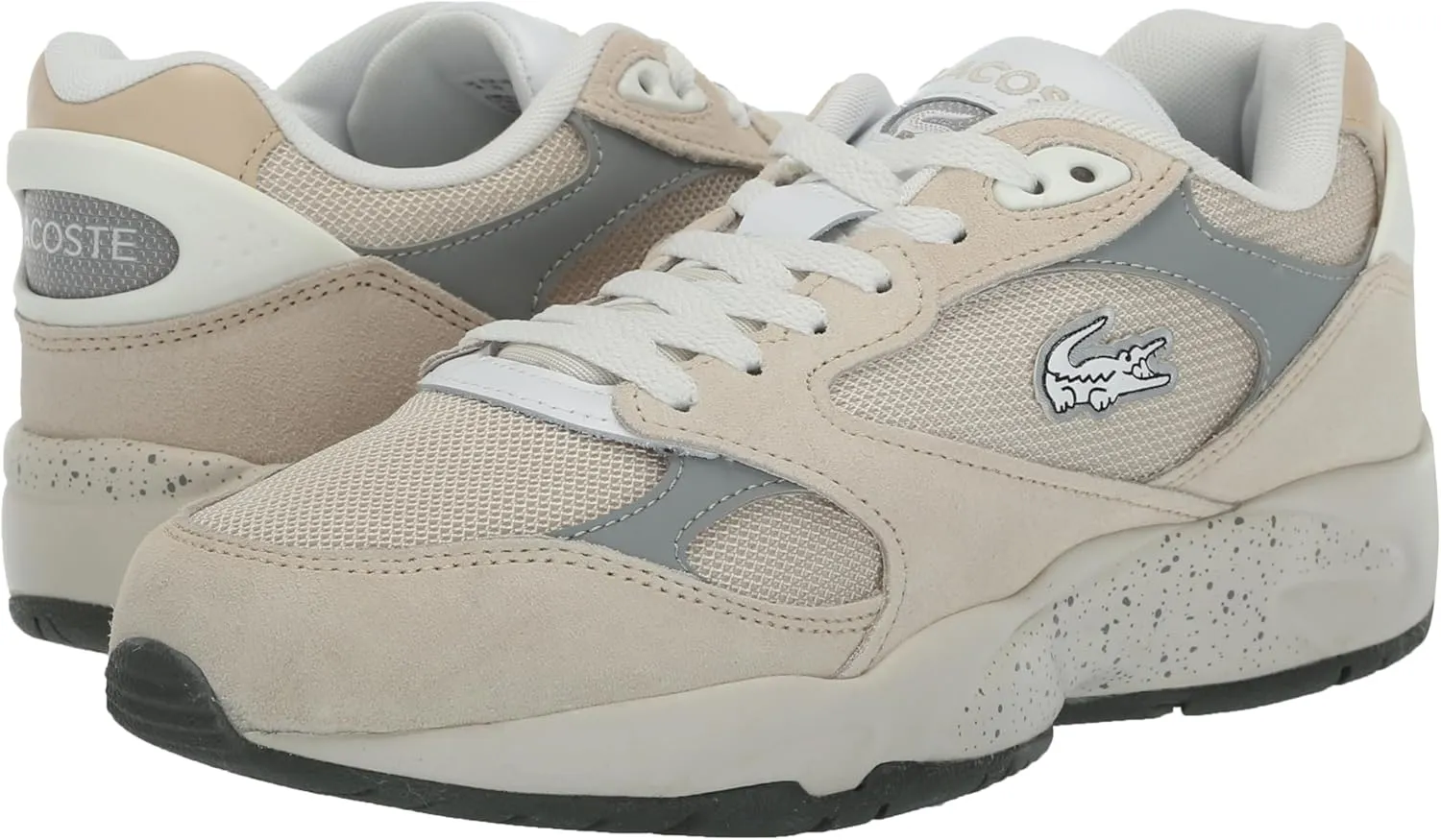 Lacoste Men's Storm 96 Lo Vintage Tonal Sneaker