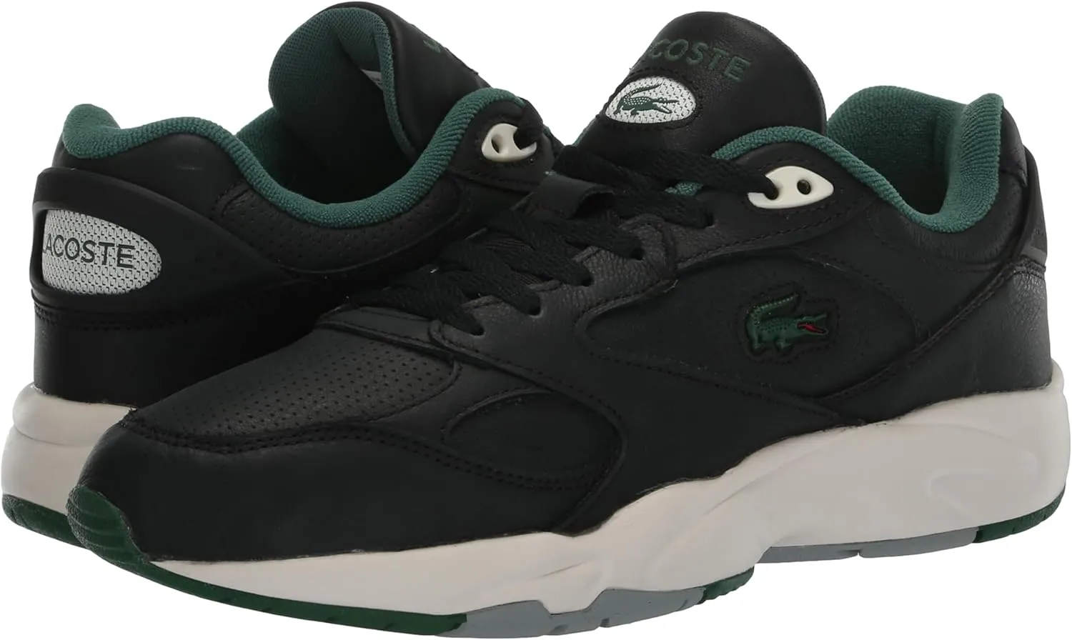 Lacoste Men's Storm 96 Lo Vintage Tonal Sneaker