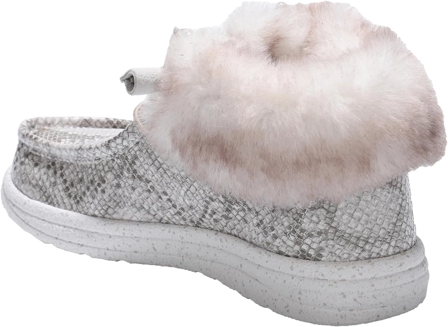 Lamo Women's Cassidy Shoes for Women - Matte Rich Suede and Textile Upper - Lightweight Women Footwear Faux Fur Lined, 100% Australian Sheepskin Footbed LITE EVA Outsole