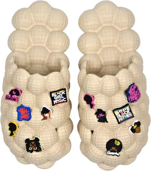 LEPHYON Bubble Slides |Funny Golf Ball Slides| Lightweight Foam Shower Shoes Men|Comfortable Womens Slippers|Stylish Non-Slip Soles Unisex