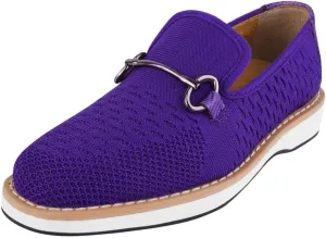 LIBERTYZENO Boys Lizard Print Textile & Leather Kids Slip on Dress Loafer Shoes for Prom Graduation