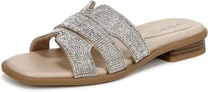 LifeStride Women's Royalty Bling Slide Sandal