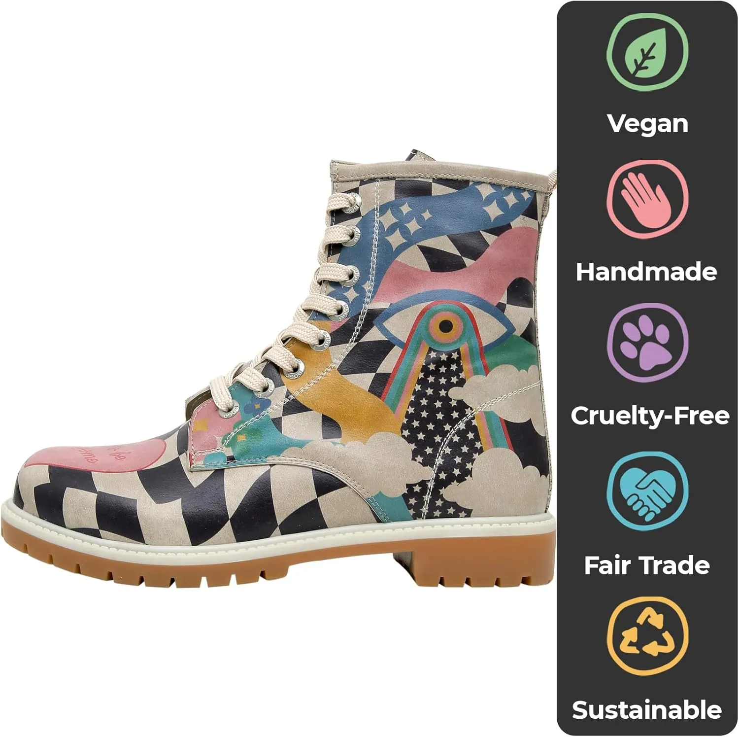 Long Boots for Women – Vegan Leather and Unique Design Womens Winter Boots